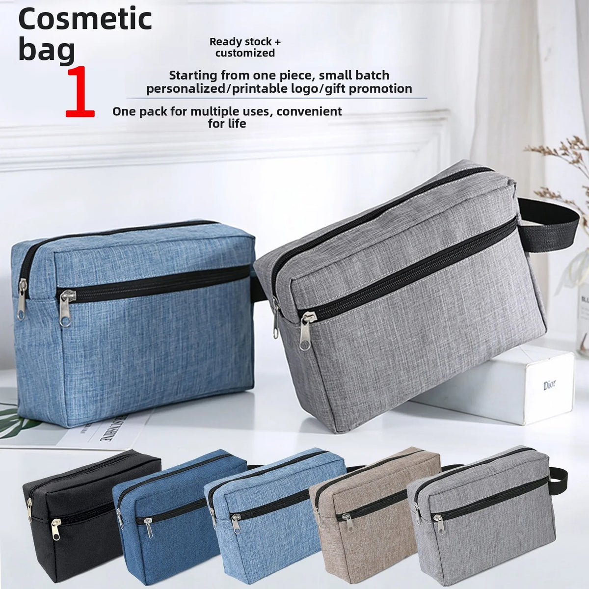 Large Travel Organizer Pouch – Toiletries & Gadget Bag