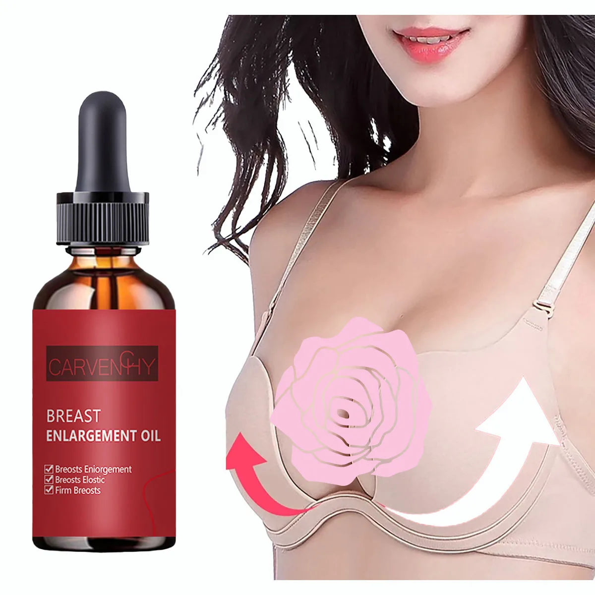 TRSTAY Breast Firming & Lifting Body Oil | 5ml–50ml