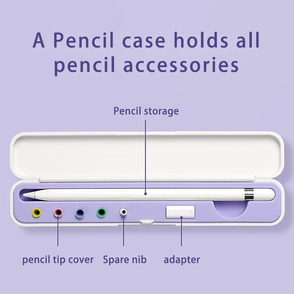 Apple Pencil 1 & 2 Portable Storage Case – Nib & Accessory Holder