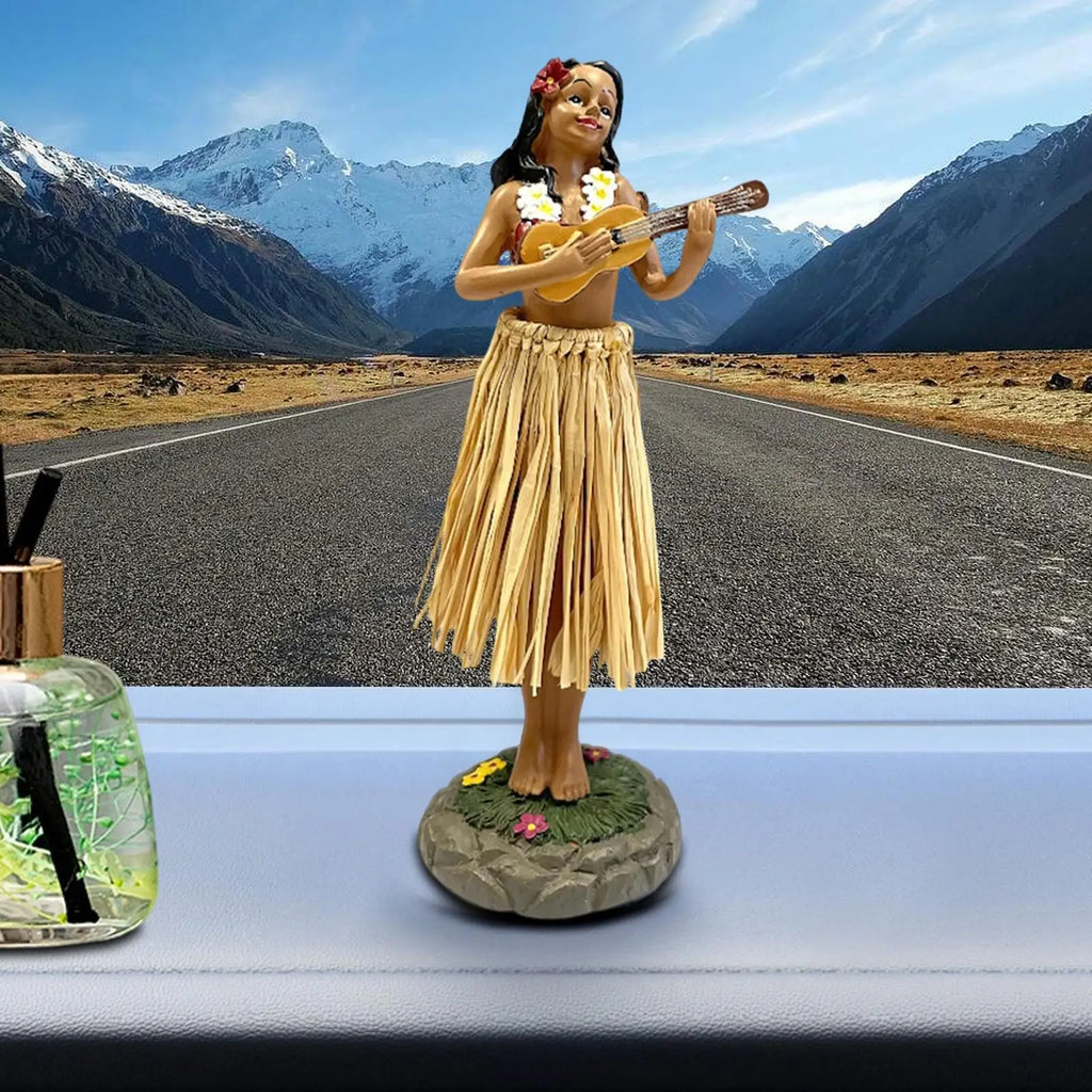 Hawaiian Dancer Dashboard Figurine – Hula Car Decor Ornament