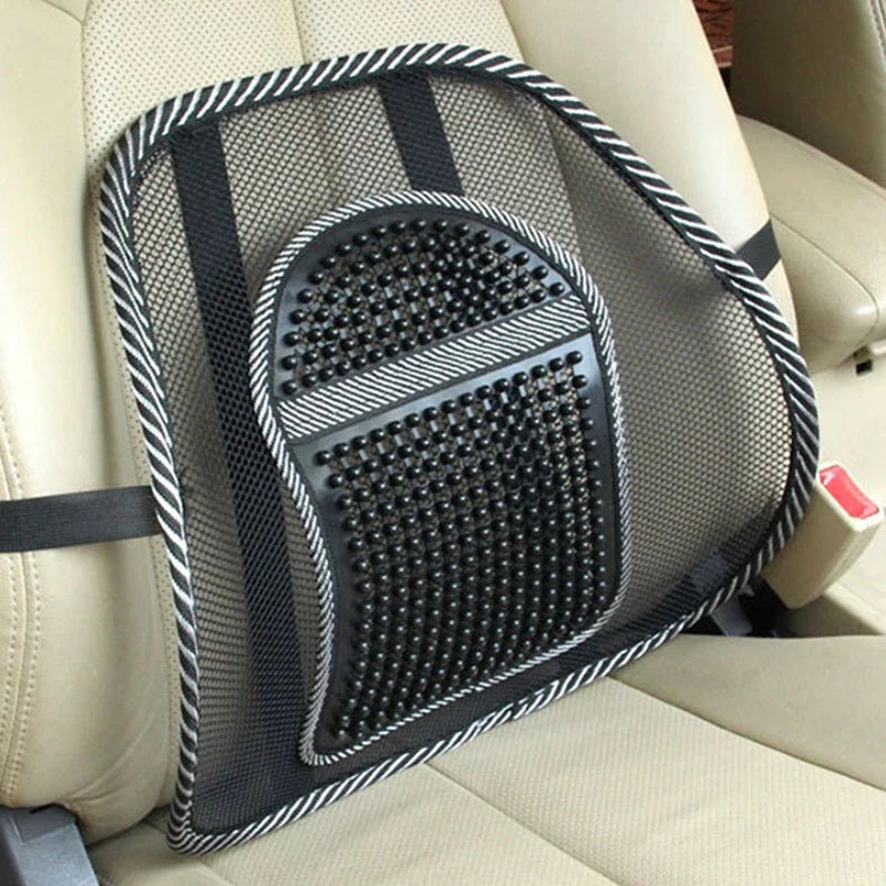 Ventilated Mesh Lumbar Back Cushion – Car, Office & Home