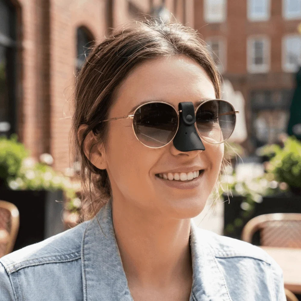 PU Leather Nose Guard for Sunglasses – UV Sun Protection