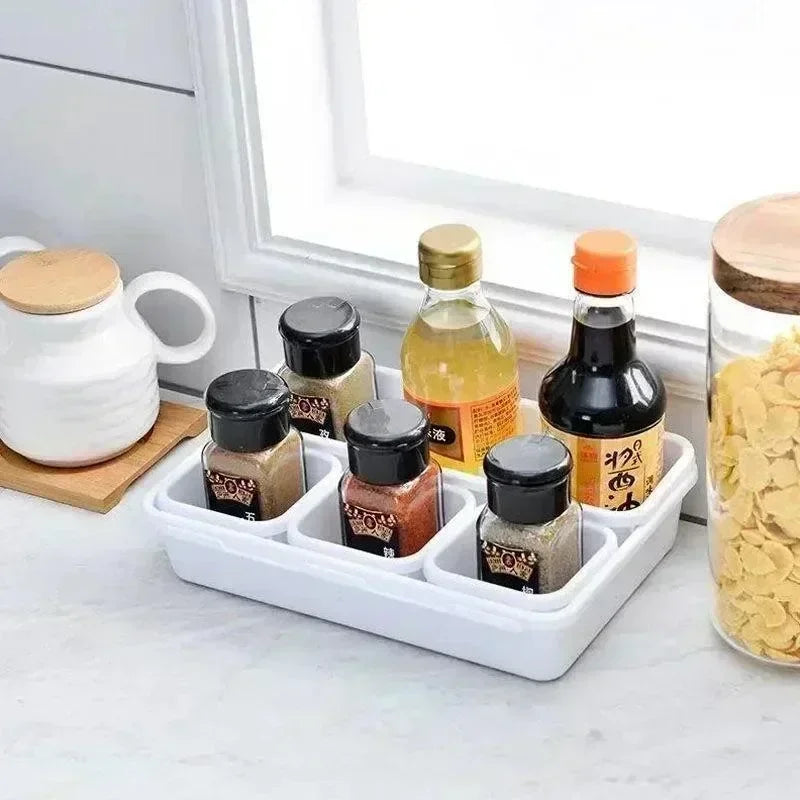 8-Piece Plastic Drawer Organizer Set | Desk & Office Storage