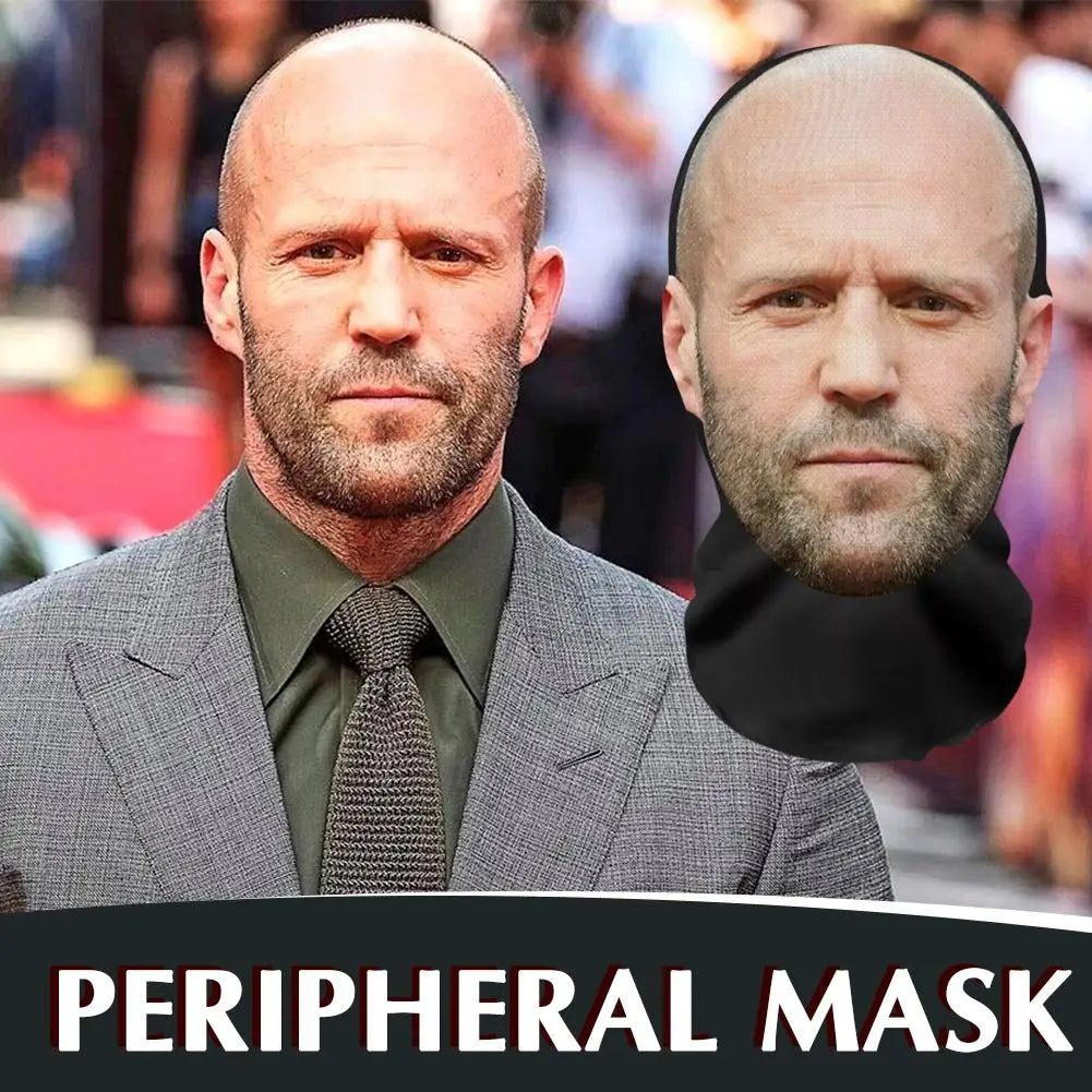 Celebrity Performer Face Mask Props Costume Party Supplies Cosplay