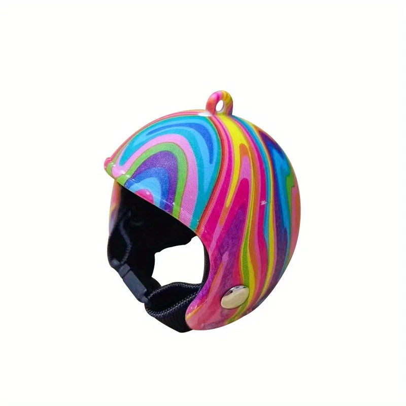Funny Chicken Helmet – Sun & Rain Pet Costume for Hens & Birds