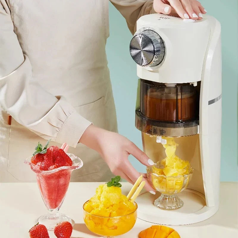 WET-5G Electric Ice Shaver – Snow Cone & Smoothie Machine