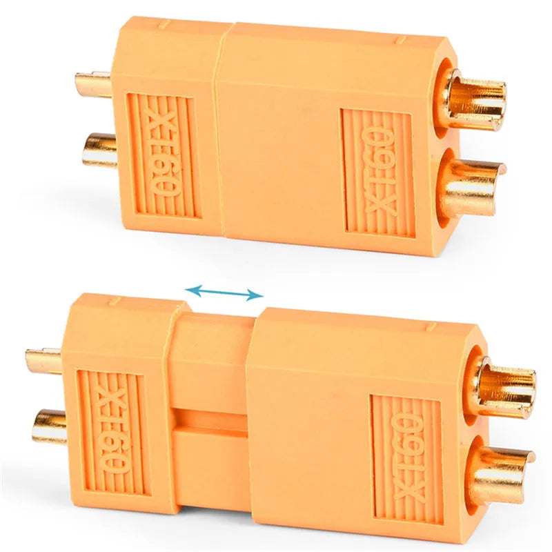 20PCS XT60 Male & Female Connectors for RC LiPo Battery (10 Pairs)