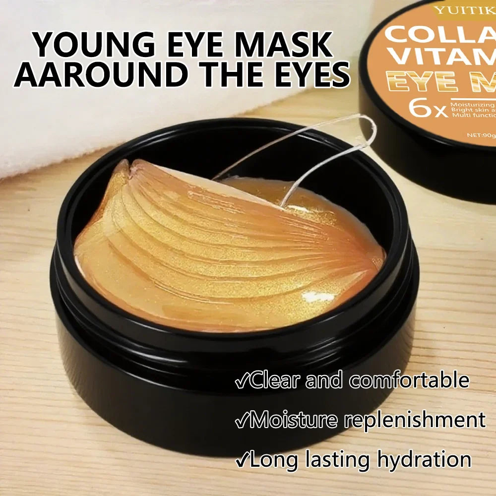 YUITIKUE Collagen Vitamin Eye Mask – Hydrating & Brightening