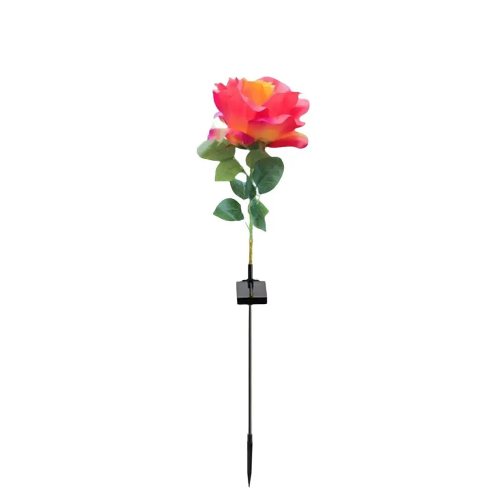Solar Rose Garden Stake Light | 8 Modes, IP65, 80cm Tall