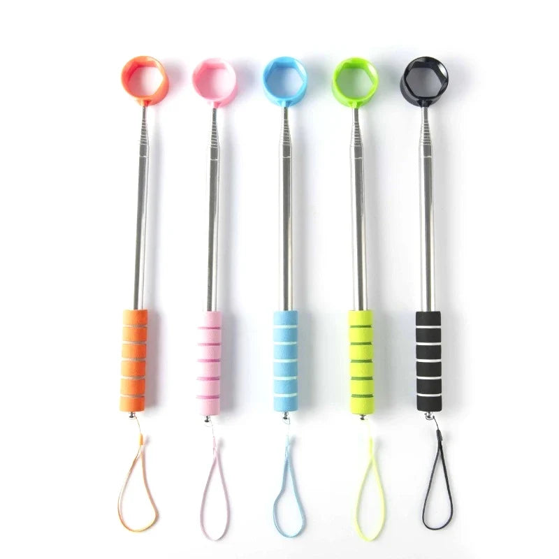 Telescopic Golf Ball Retriever – Extendable Stainless Grabber