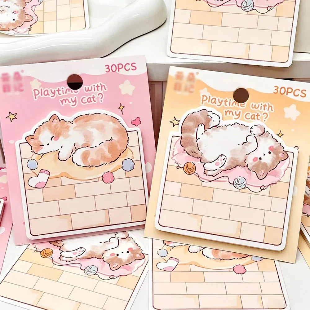 Little Bear Time Cat Alien Convenience Sticker Cute Material Ins