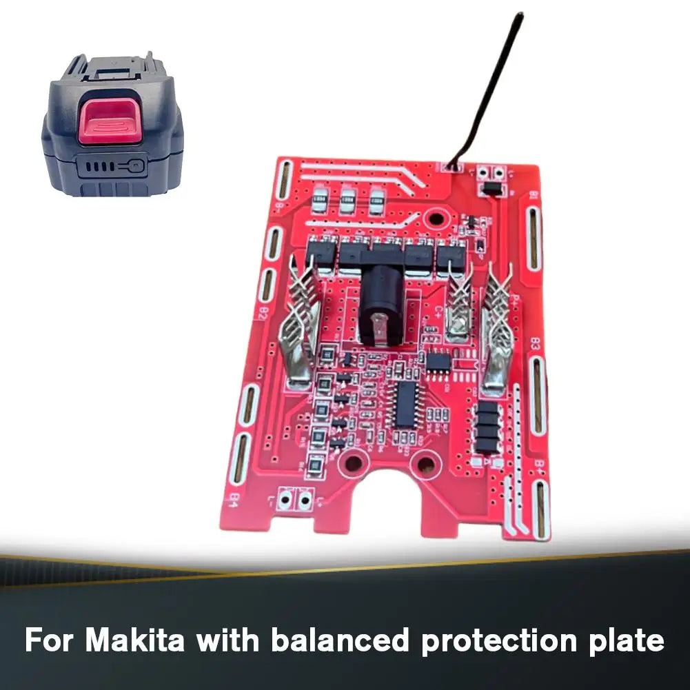 Makita 21V Li-Ion Battery PCB Board | Balanced Protection & Temp Control