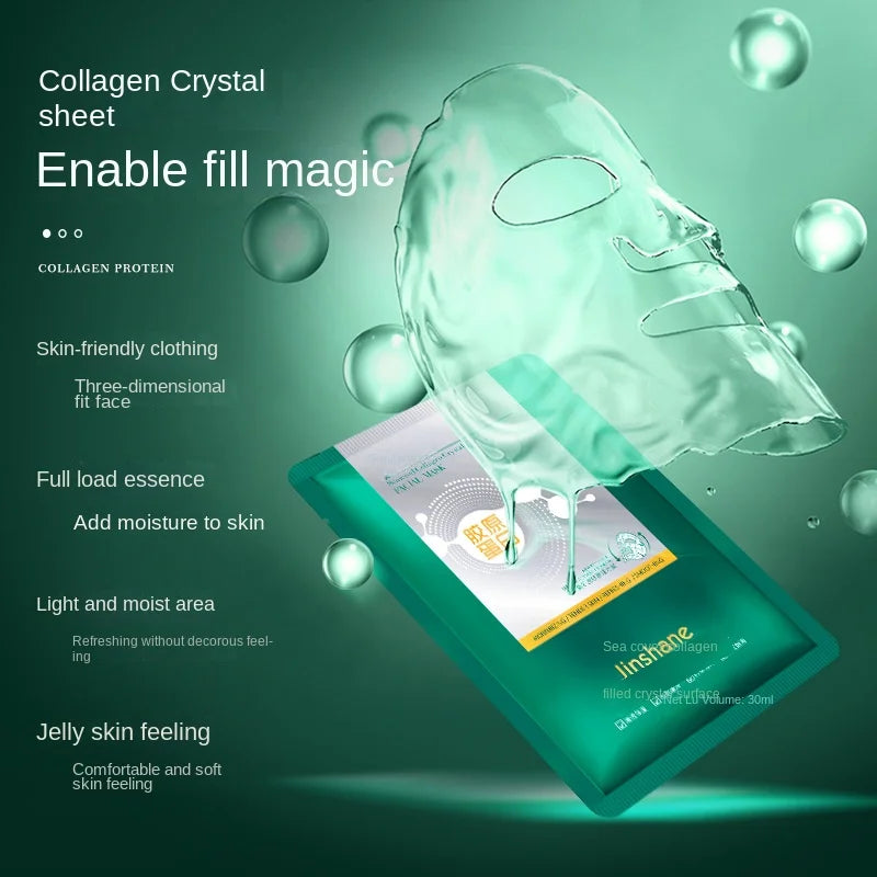 Tiktok Seaweed Collagen Filling Crystal Mask Replenishing Fruit Jelly