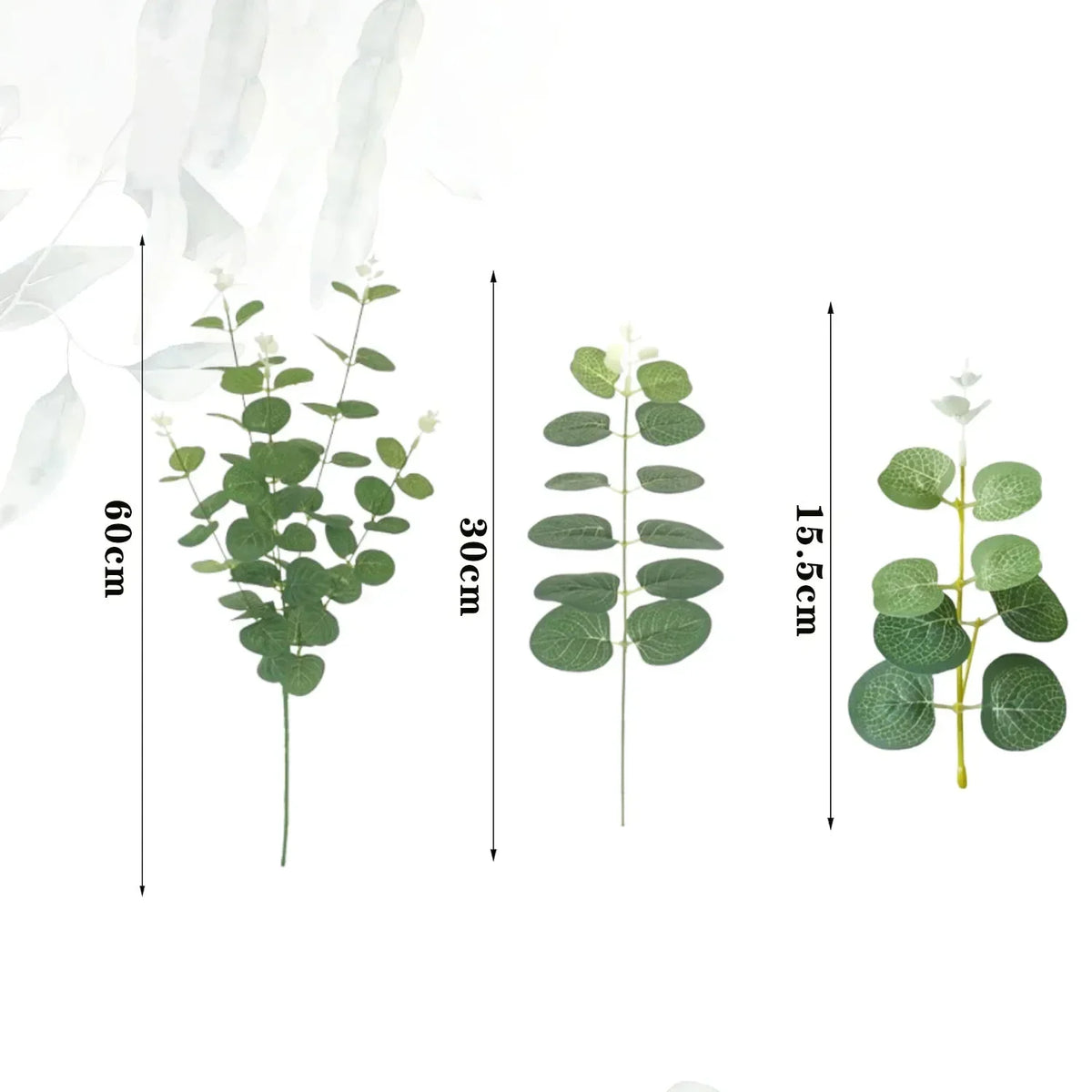 Artificial Eucalyptus Leaf Picks 3 Styles – Wedding & Home Décor
