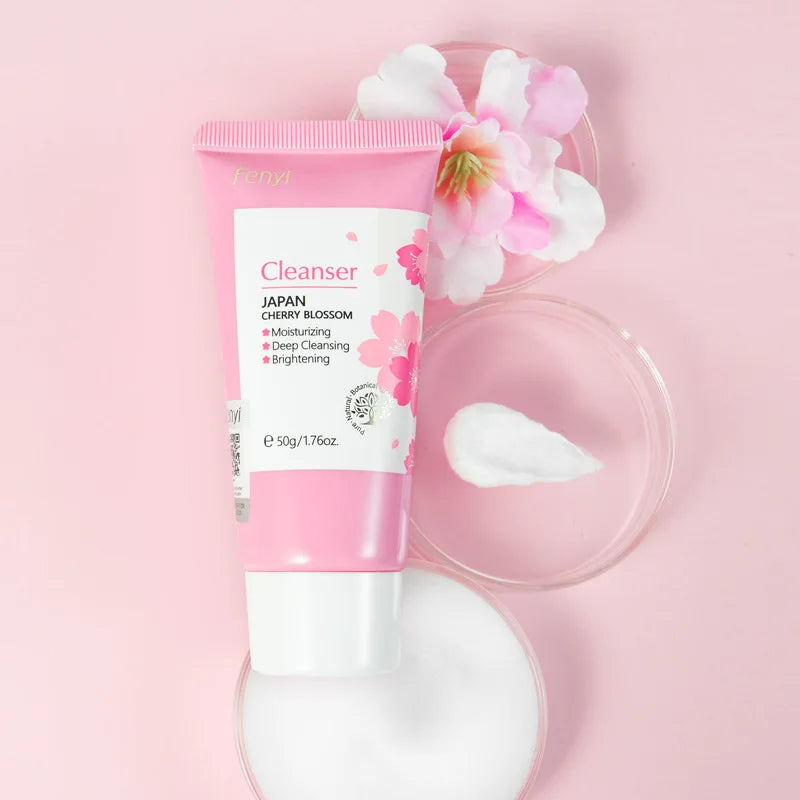 LAIKOU Vitamin C Facial Cleanser – Hydrating Foam Face Wash