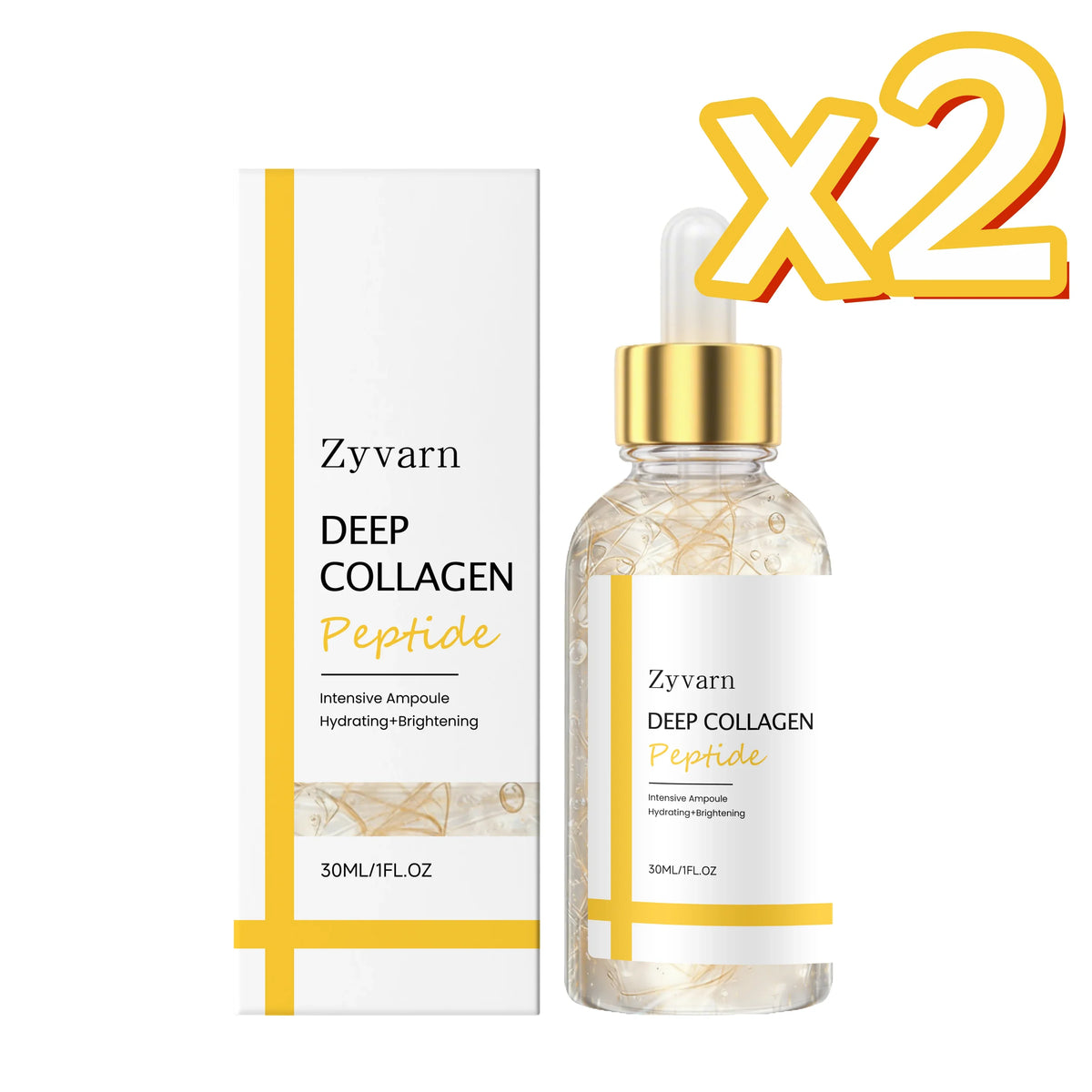 ZYVARN Silk Peptide Collagen Lifting Serum – Anti-Aging, Firming