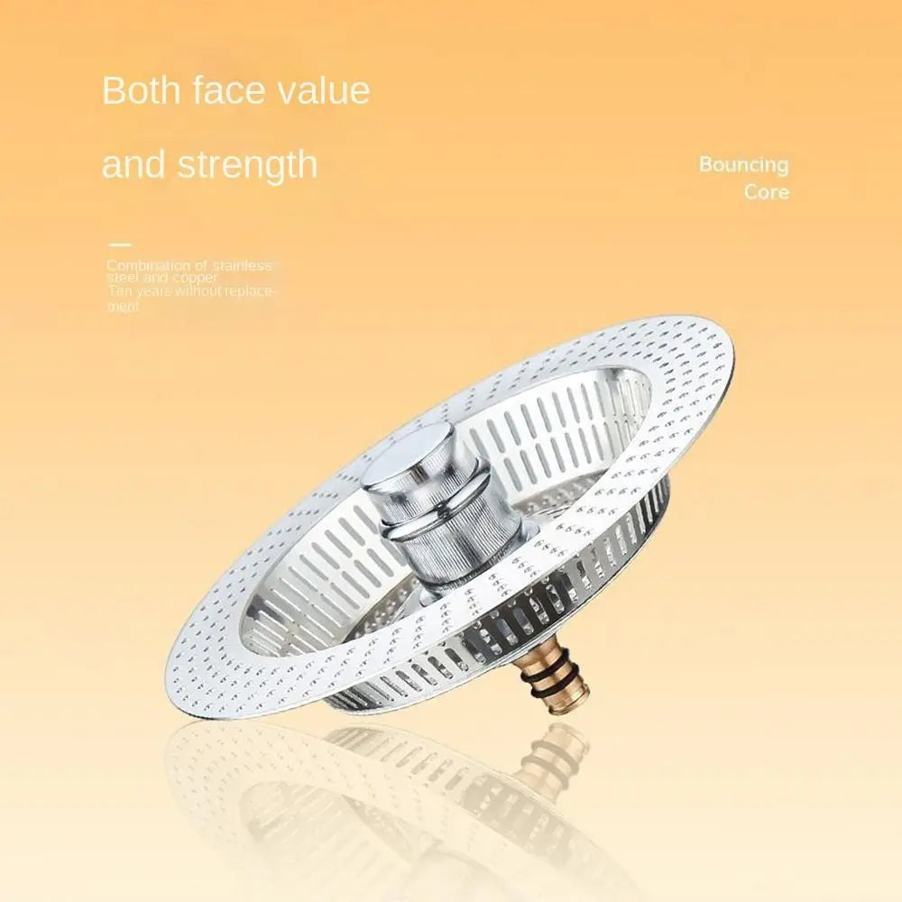 Durable Anti Clog Kitchen Sink Strainer Floor Drain Plug