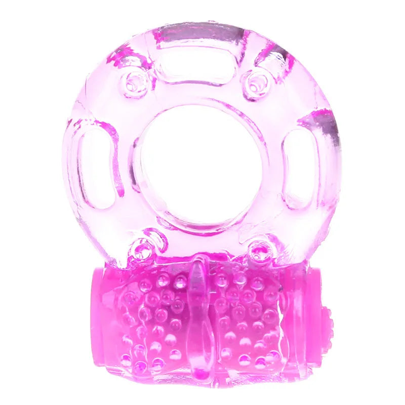 Men's Vibrating Ring | Body-Safe TPE & ABS | Reusable Adult Toy