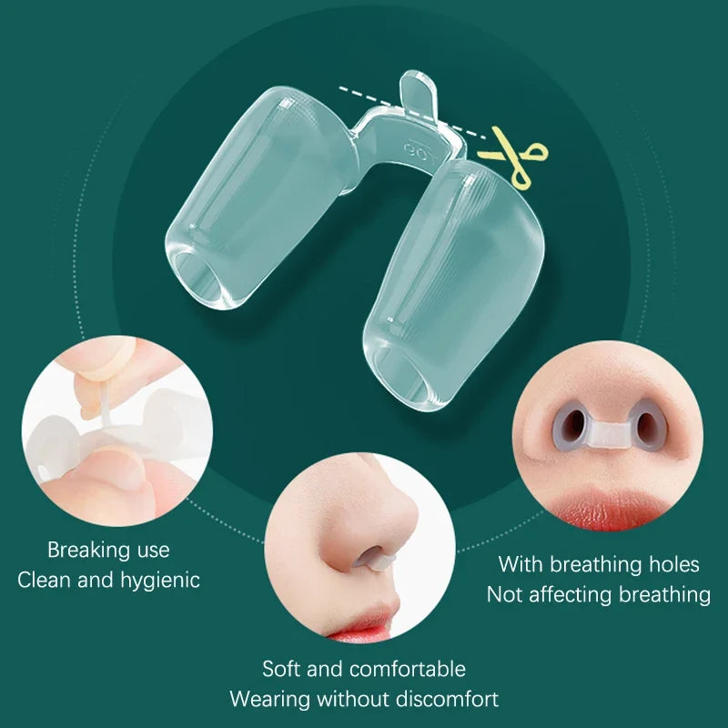 Silicone Nostril Support Clip – Nose Shaping & Breathing Aid