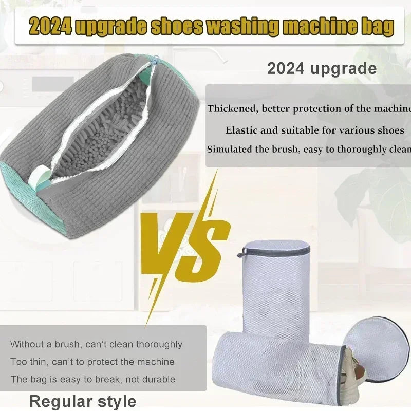 Shoe Laundry Bag – Reusable Mesh Sneaker Washing Net