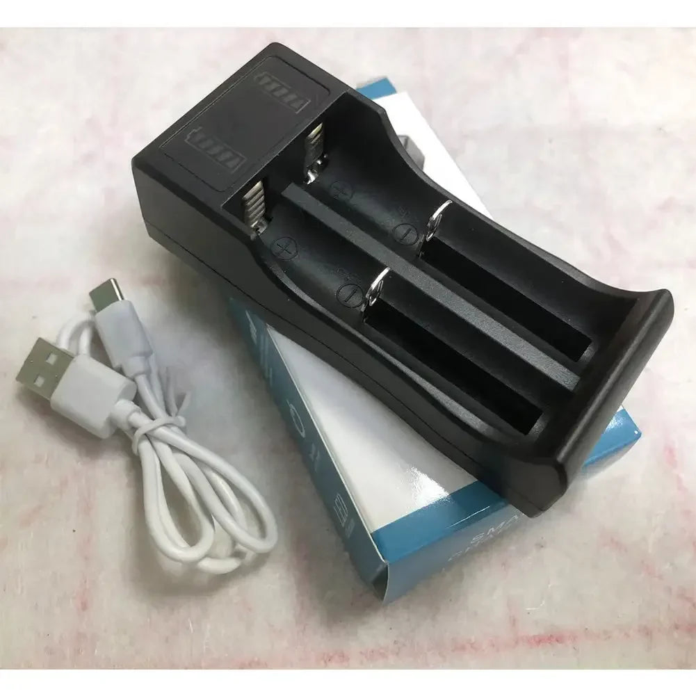 18650 Lithium Battery Charger – 1/2/3 Slot USB 4.2V