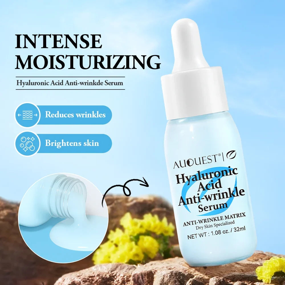 AUQUEST Hyaluronic Acid Anti-Aging Face Serum | Firm & Glow