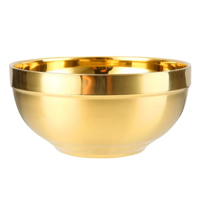 KEMORELA Golden Stainless Steel Bowls – Sushi & Dipping Dishes