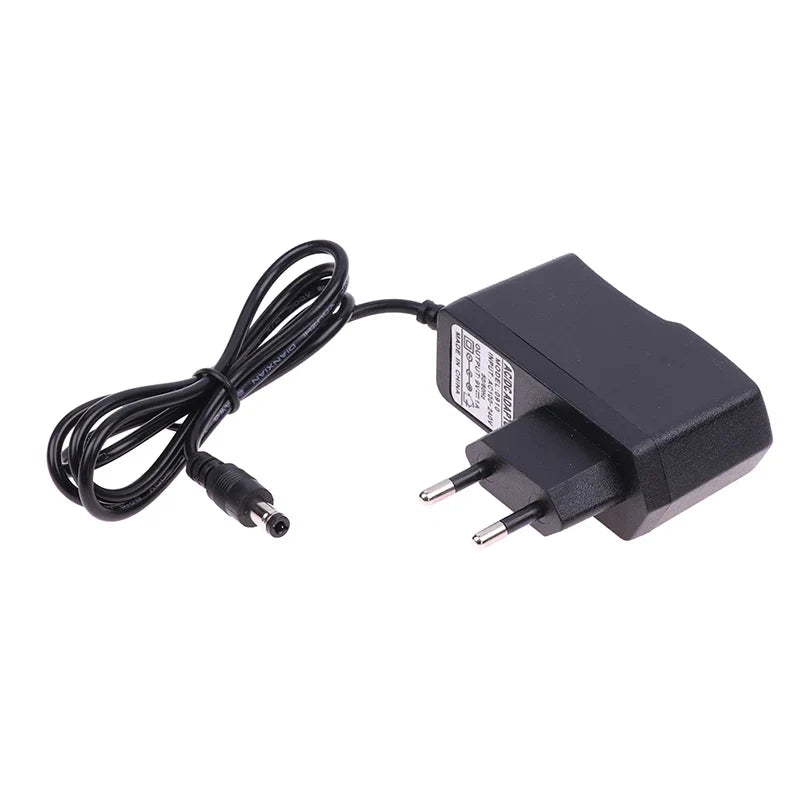 EU Plug Reverse Polarity Charger Adaptor AC 100V-240V Converter