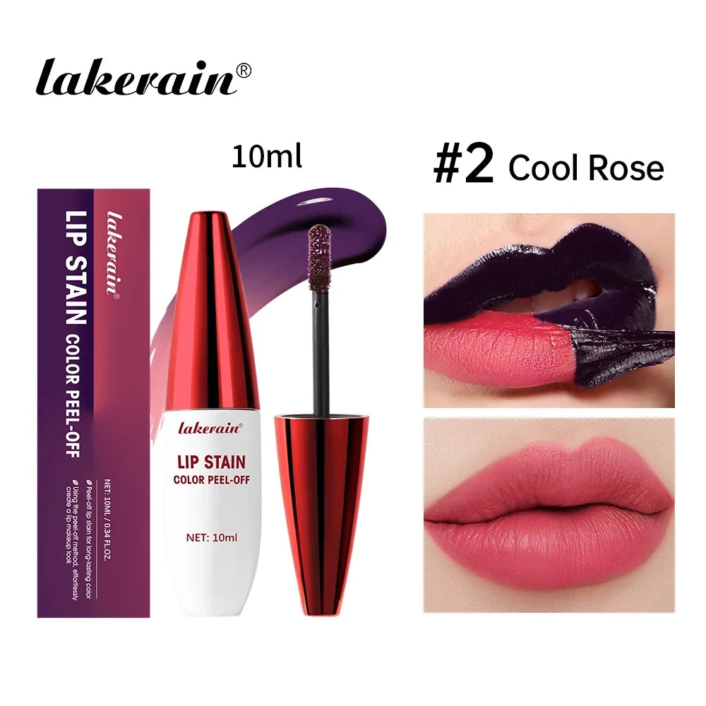 Peel-Off Matte Lip Stain | 24HR Waterproof Long-Lasting Color