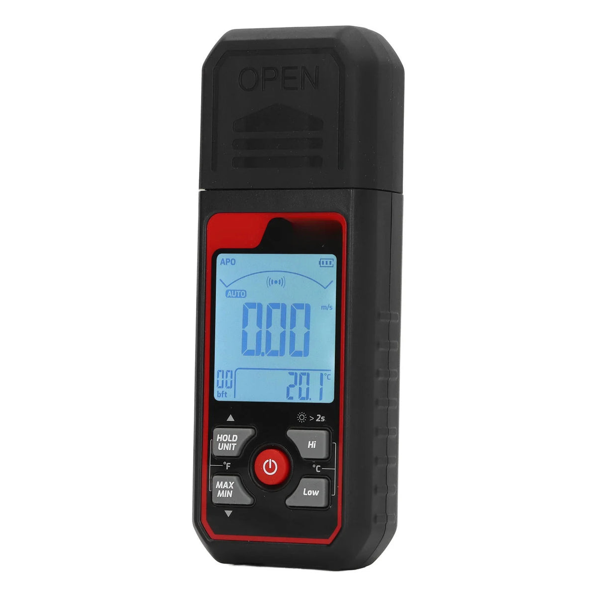 TA641B Portable Anemometer – Wind Speed & Airflow Meter