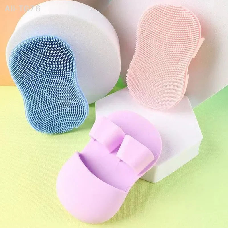 Silicone Face Cleansing Brush & Soft Exfoliator Facial Massager
