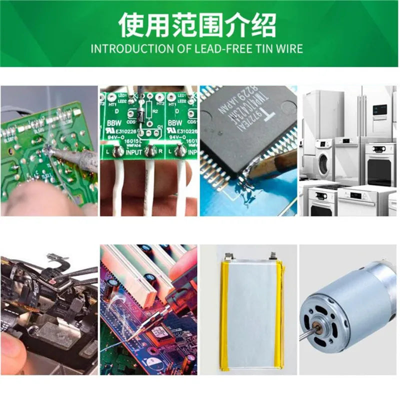 Lead-Free Solder Wire SN99.3 Cu0.7 Flux Core Reel 50g