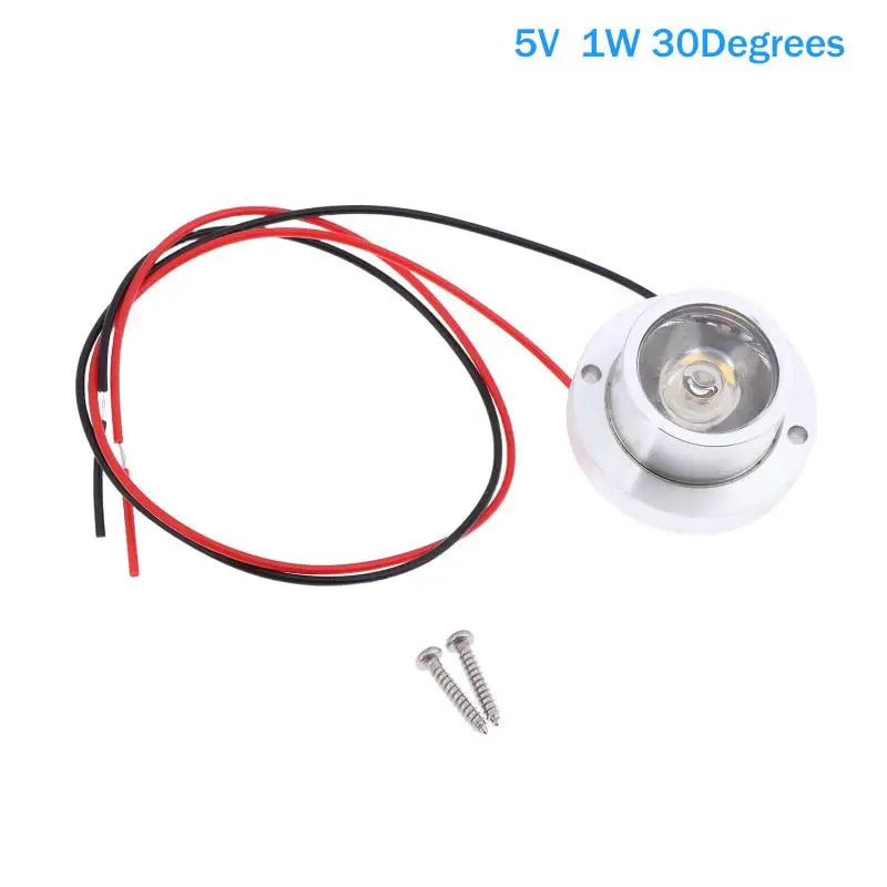 1W LED Spotlight DC 5V 12V 24V – Cabinet Accent Light