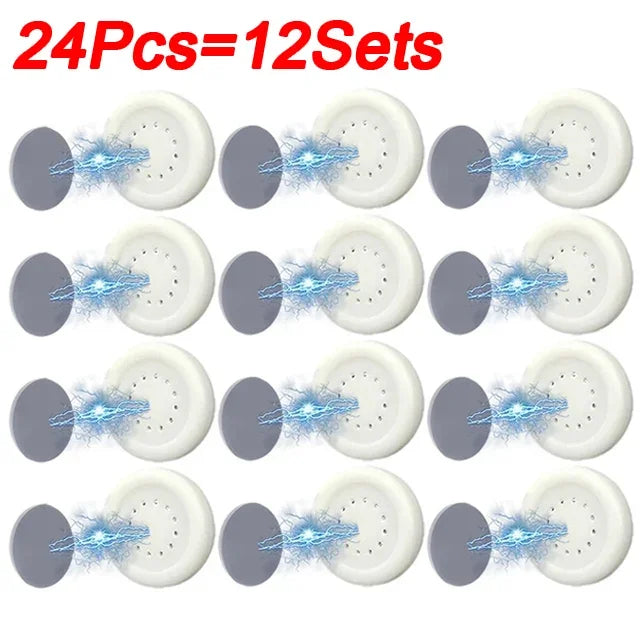 Strong Magnetic Fridge Hooks | Wall-Mounted Key Hanger 12/24pc