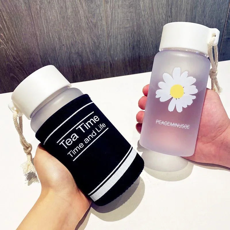 Daisy 500ml BPA-Free Reusable Leakproof Water Bottle