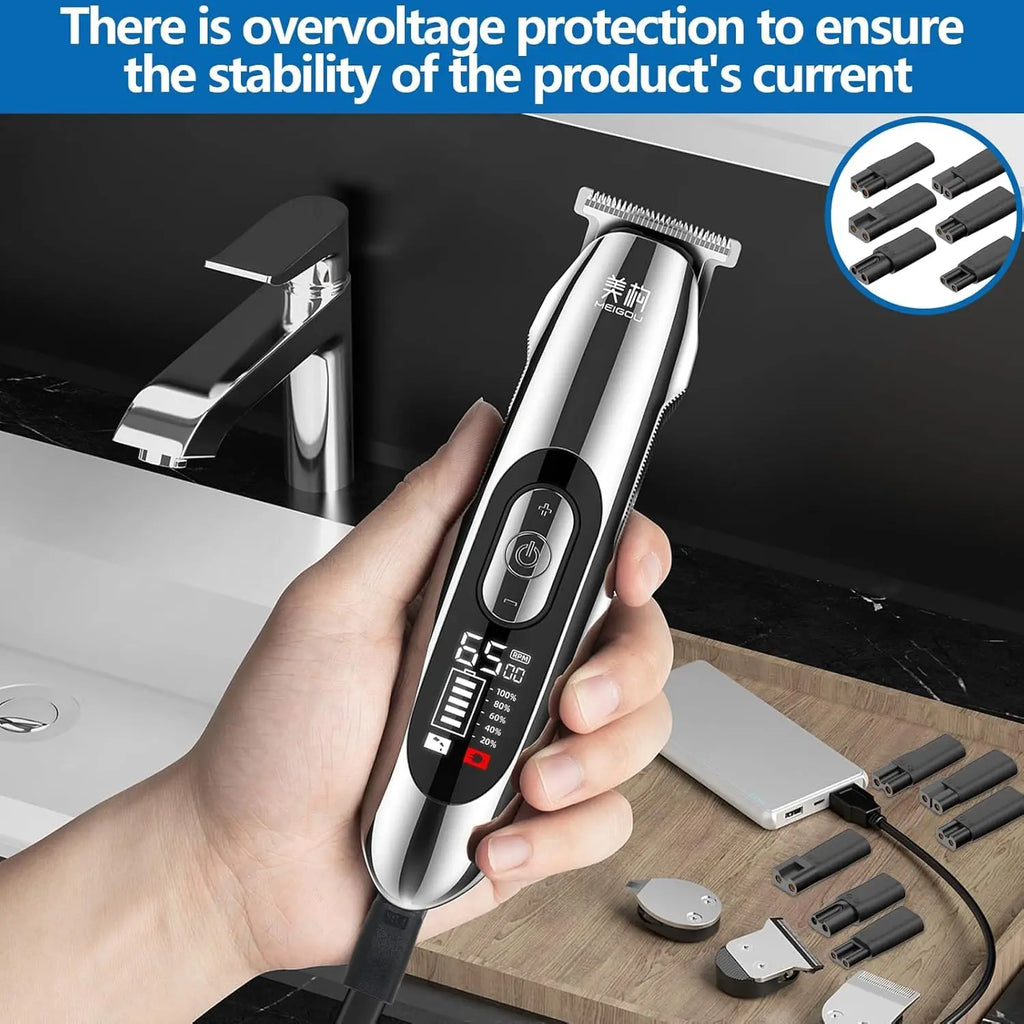 6-Pack Type-C USB Charger Adapter for Clippers & Trimmers