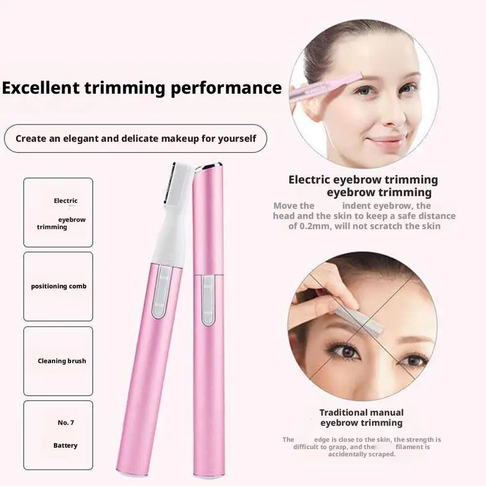 Women's Electric Facial Hair Trimmer – Eyebrow, Nose & Face
