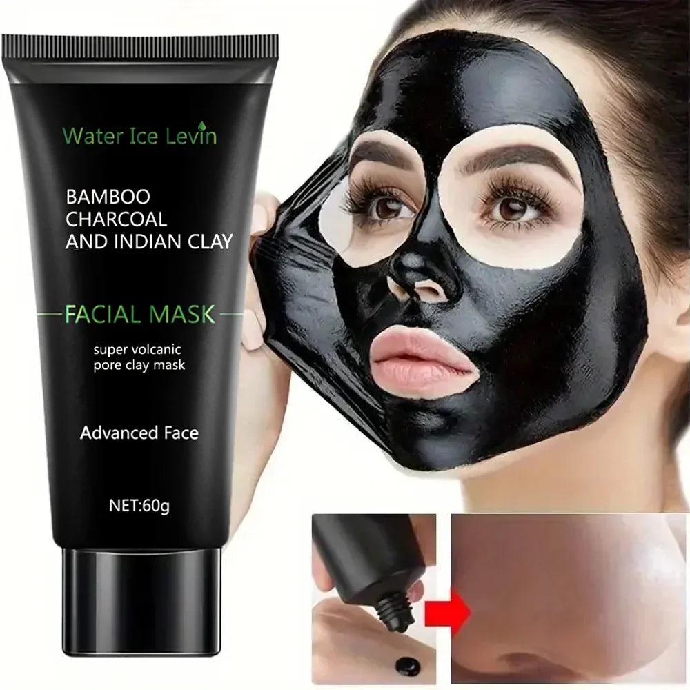 Bamboo Charcoal Black Peel Mask – Deep Cleanse & Oil Control