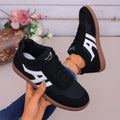 Women's Lightweight Lace-Up Casual Sneakers | Anti-Slip Flat