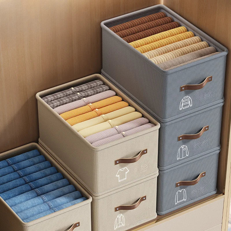 Clothes Organizer Trousers Jeans Storage Box Underwear Bra Socks