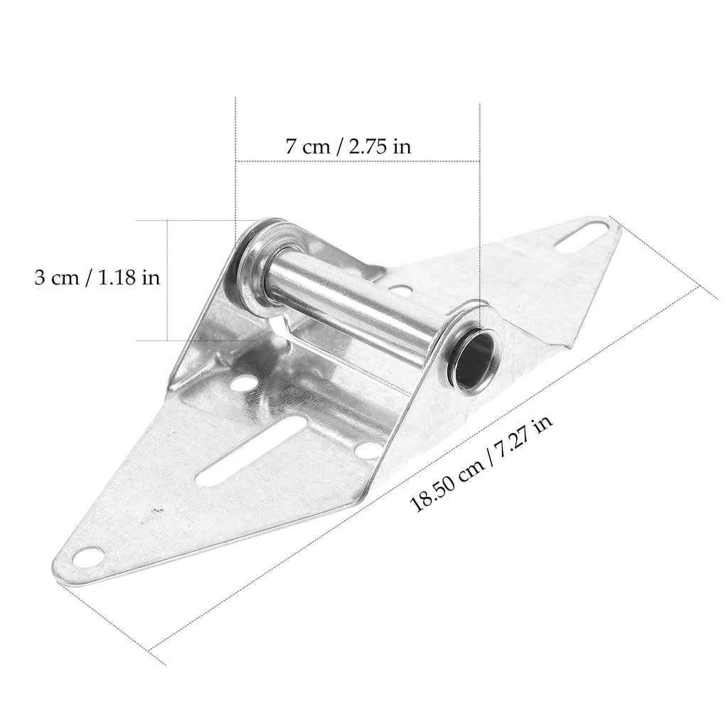 Garage Door Hinge Bracket Heavy Duty Exterior Spring Loaded Mounting