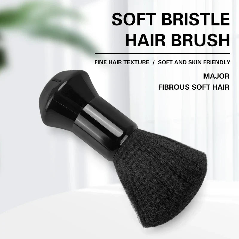 Soft Barber Neck Duster Brush – Post-Haircut Hair Cleaner