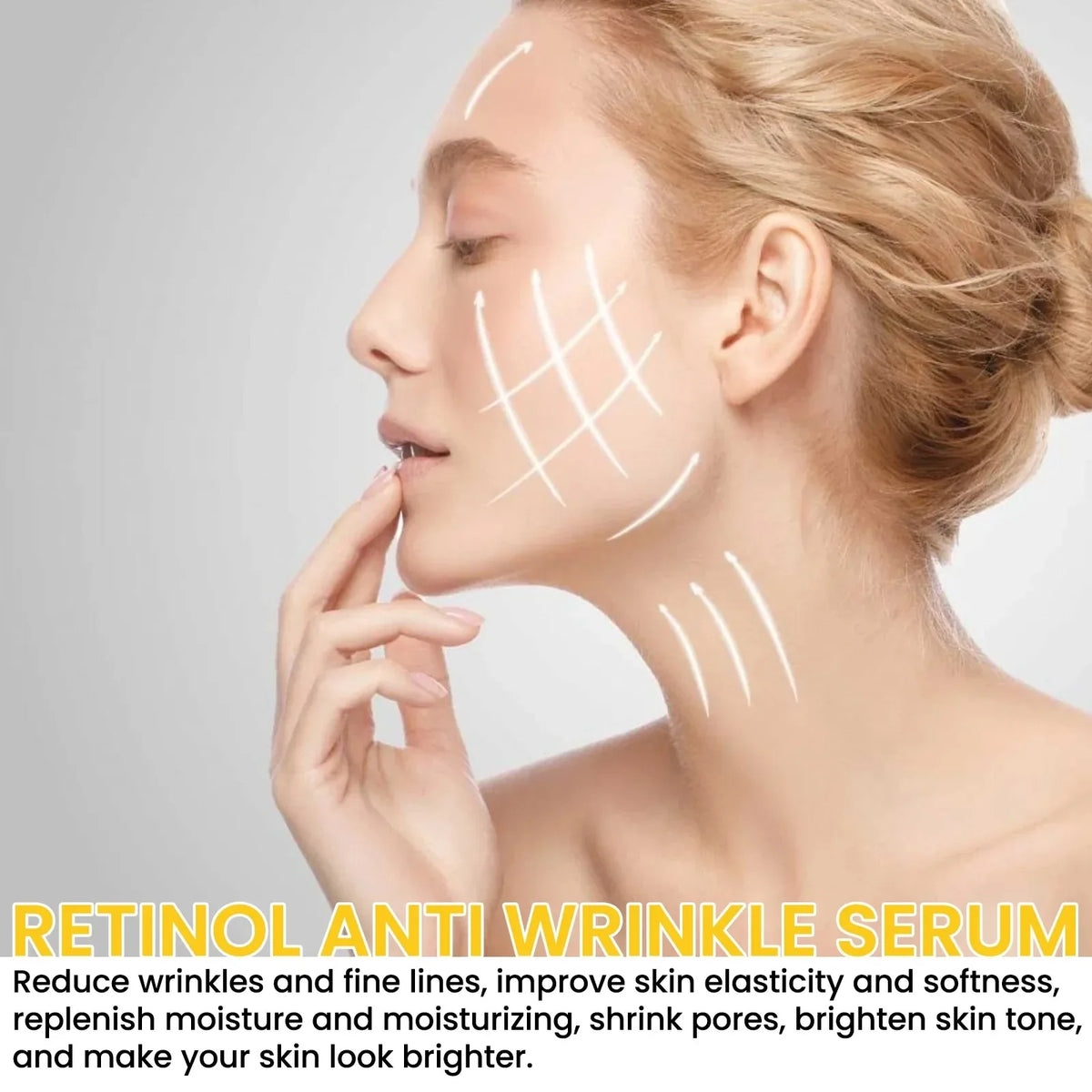 REAROYA Retinol & Hyaluronic Acid Anti-Wrinkle Facial Serum