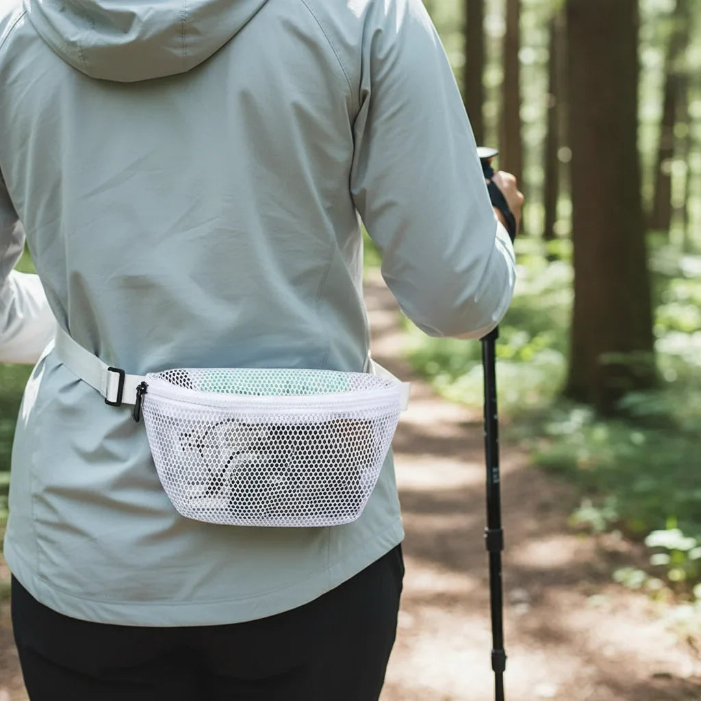 Outdoor Waist Bag – Portable Multi-Pocket Travel Cosmetic Bag