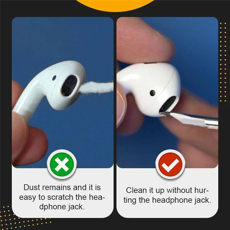 2-in-1 Earbuds Cleaning Pen for AirPods Pro, Samsung & More