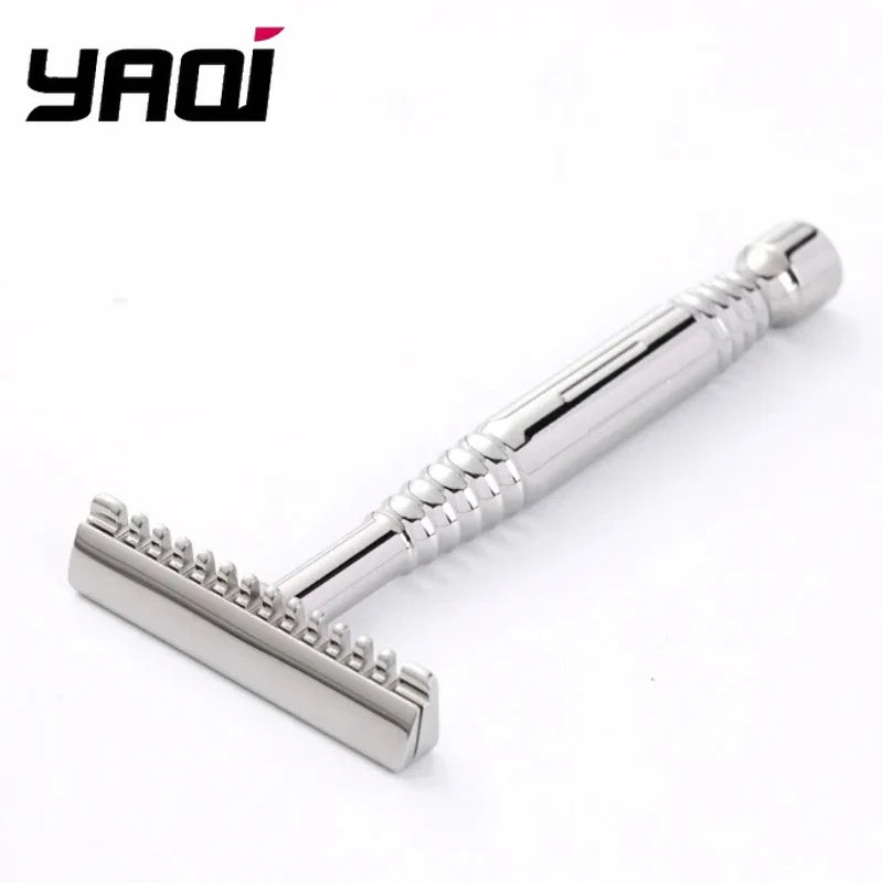 YAQI Romulus Open Comb Safety Razor – 316 Stainless Steel AC Blade