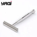 YAQI Romulus Open Comb Safety Razor – 316 Stainless Steel AC Blade