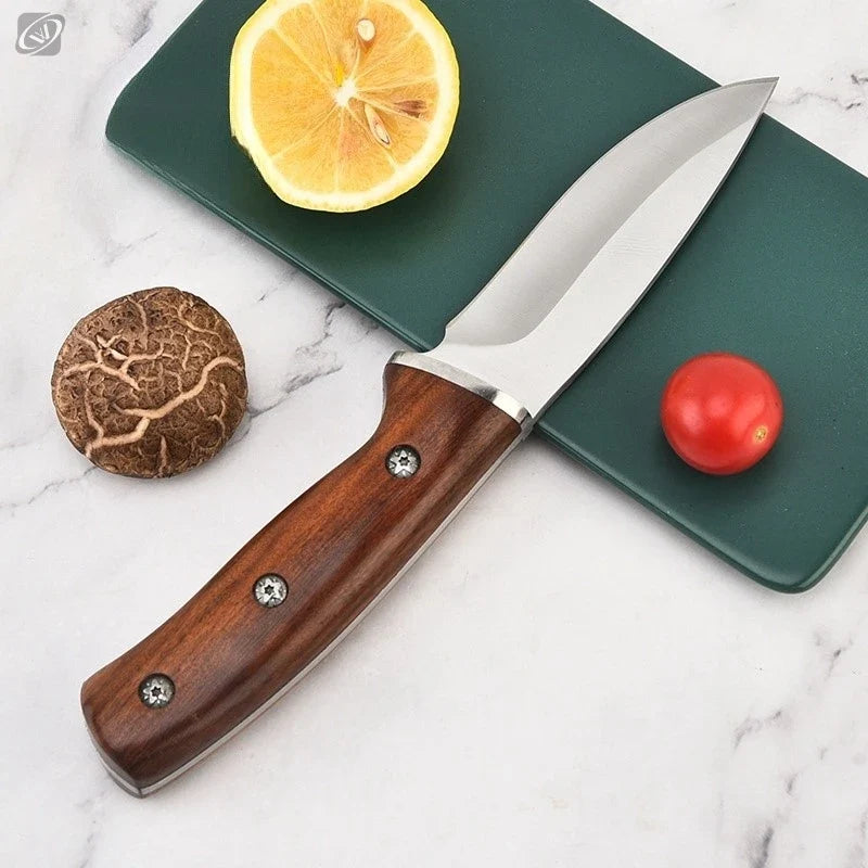 Handmade Forged Boning Knife | Full Tang Stainless Steel Chef Knife