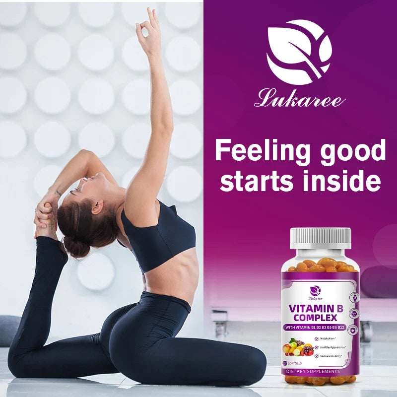 Vitamin B Complex with Biotin & Folic Acid | Energy & Metabolism