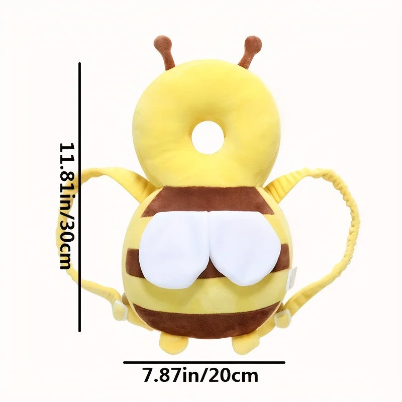 Little Bee Baby Head Protection Pillow Hat | Ages 1–3
